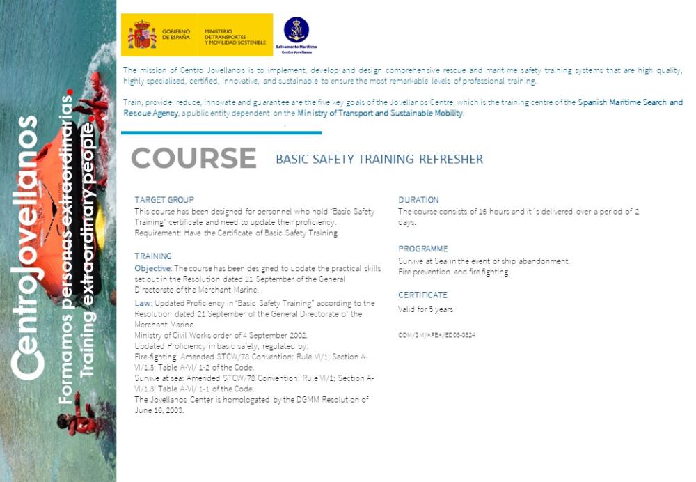 Imagen Basic safety training refresher