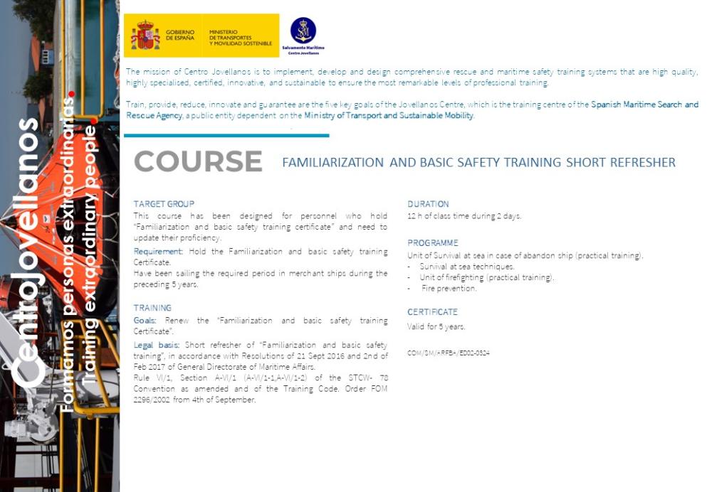 Imagen Familiarization and basic safety training short refresher