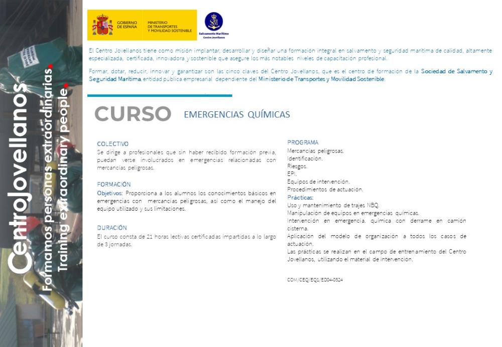 Imagen Emergencias químicas